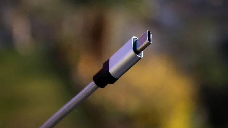 USB C To C Cable USB 3.0 60W PD Fast Charge Type-C Data Cable Fast Charge Data Cable-Grey 0.5M