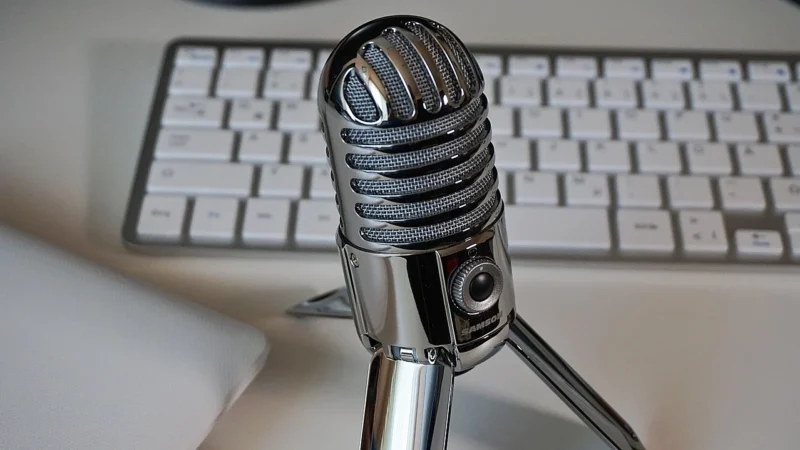 Wired USB Microphone for Computer Laptop Condenser Mic